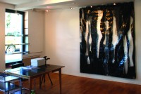 o.T., PVC, Acryl, genäht, gestülpt, 300 x 200 cm, Galerie ArchivArte Bern
